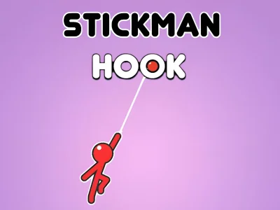 Гульня Stickman Hook онлайн