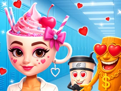 Гульня From Nerd to Popular Ballerina Cappuccina онлайн