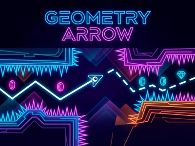 Гульня Geometry Arrow онлайн