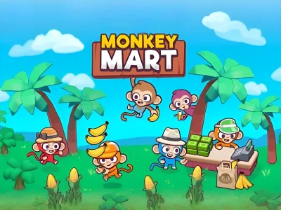 Гульня Monkey Mart онлайн