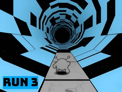 Гульня Run 3 онлайн