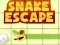 Гульня Snake escape онлайн