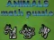 Гульня Animals Math Puzzles онлайн