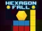 Гульня Hexagon Fall онлайн