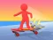 Гульня Crazy Skate Race онлайн