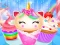 Гульня Unicorn Mermaid Cupcake Cooking Design онлайн