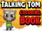 Гульня Talking Tom Coloring Books онлайн