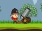 Гульня Cannons and Soldiers mountain offense онлайн