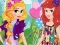 Гульня Princesses Spring Funfair онлайн