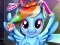 Гульня Rainbow pony real haircuts онлайн