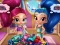 Гульня Shimmer And Shine Wardrobe Cleaning онлайн