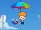 Гульня Umbrella Falling Guy онлайн