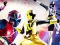 Гульня Power Rangers Match Attack онлайн