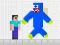 Гульня Noob Vs Blue Monster онлайн