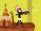 Гульня Stickman Destruction Warrior онлайн