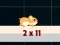 Гульня Hamster Grid Multiplication онлайн