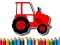 Гульня Easy Kids Coloring Tractor онлайн