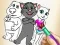 Гульня Kitty Coloring Book онлайн