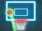 Гульня Swipe Basketball Neon онлайн