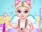 Гульня Naughty Baby Elsa's Weekend онлайн