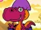 Гульня Ice Age Funny Dinosaurs Coloring онлайн