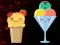 Гульня Ice cream PUZZLES онлайн