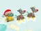 Гульня Flapcat christmas онлайн