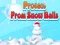 Гульня Protect From Snow Balls онлайн