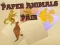 Гульня Paper Animals Pair онлайн