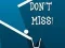 Гульня Don't Miss онлайн