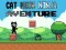Гульня Cat Meow Ninja Aventure онлайн