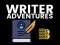 Гульня Writer Adventures онлайн