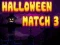 Гульня Halloween Match 3 онлайн