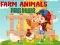 Гульня Farm Animals Puzzles Challenge онлайн