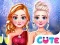 Гульня Frozen Princess New years Eve онлайн