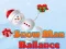Гульня Snow Man Balance онлайн