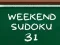 Гульня Weekend Sudoku 31 онлайн