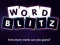 Гульня Word Blitz онлайн