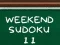 Гульня Weekend Sudoku 11 онлайн