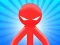 Гульня Red Stickman vs Monster School онлайн