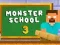 Гульня Monster School 3 онлайн