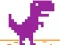 Гульня Purple Dino Run онлайн
