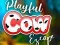 Гульня  Playful Cow Escape онлайн