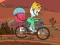 Гульня Apple and Onion BMX Day онлайн
