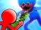 Гульня Stickman vs Huggy Wuggy онлайн