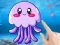 Гульня Coloring Book: Jellyfish онлайн