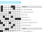 Гульня LA Times Crossword онлайн