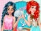 Гульня Jasmine and Ariel Wardrobe Swap онлайн