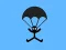 Гульня Landing Stickman онлайн