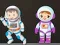 Гульня Galactic Quest-Find Astronaut Glenn онлайн
